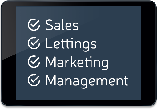 Estate agent software with Marketing, Sales and Lettings Management all in one agency software package
