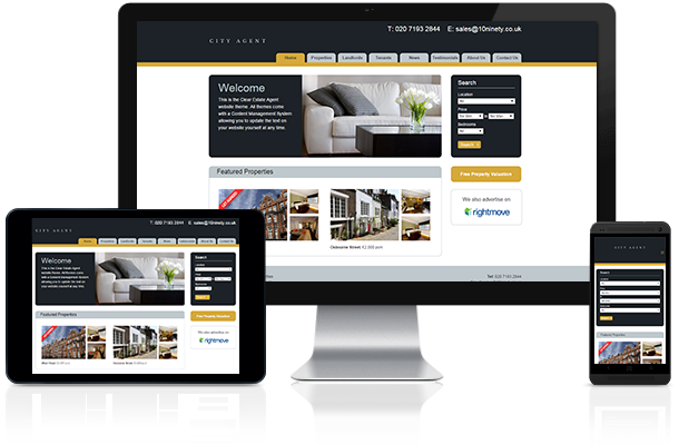 Responsive Estate Agent website