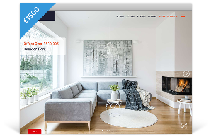 Estate Agent Websites - Visual Theme